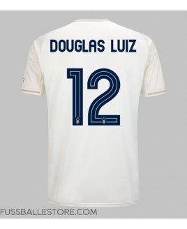 Günstige Nottingham Forest Douglas Luiz #12 Auswärtstrikot 2025-26 Kurzarm